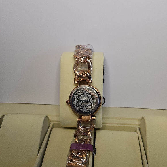 Akribos XXIV Rose Gold Women's Watch - Picture 2 of 4